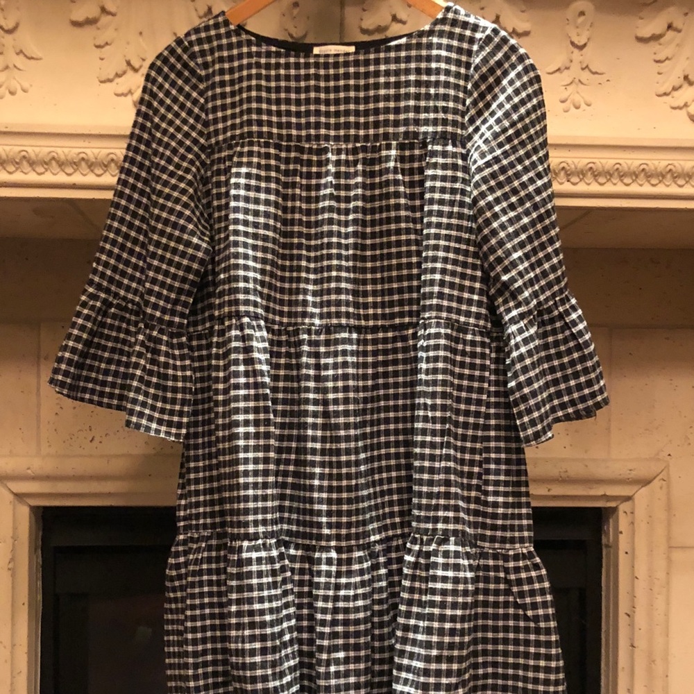 Women’s plaid holiday dress